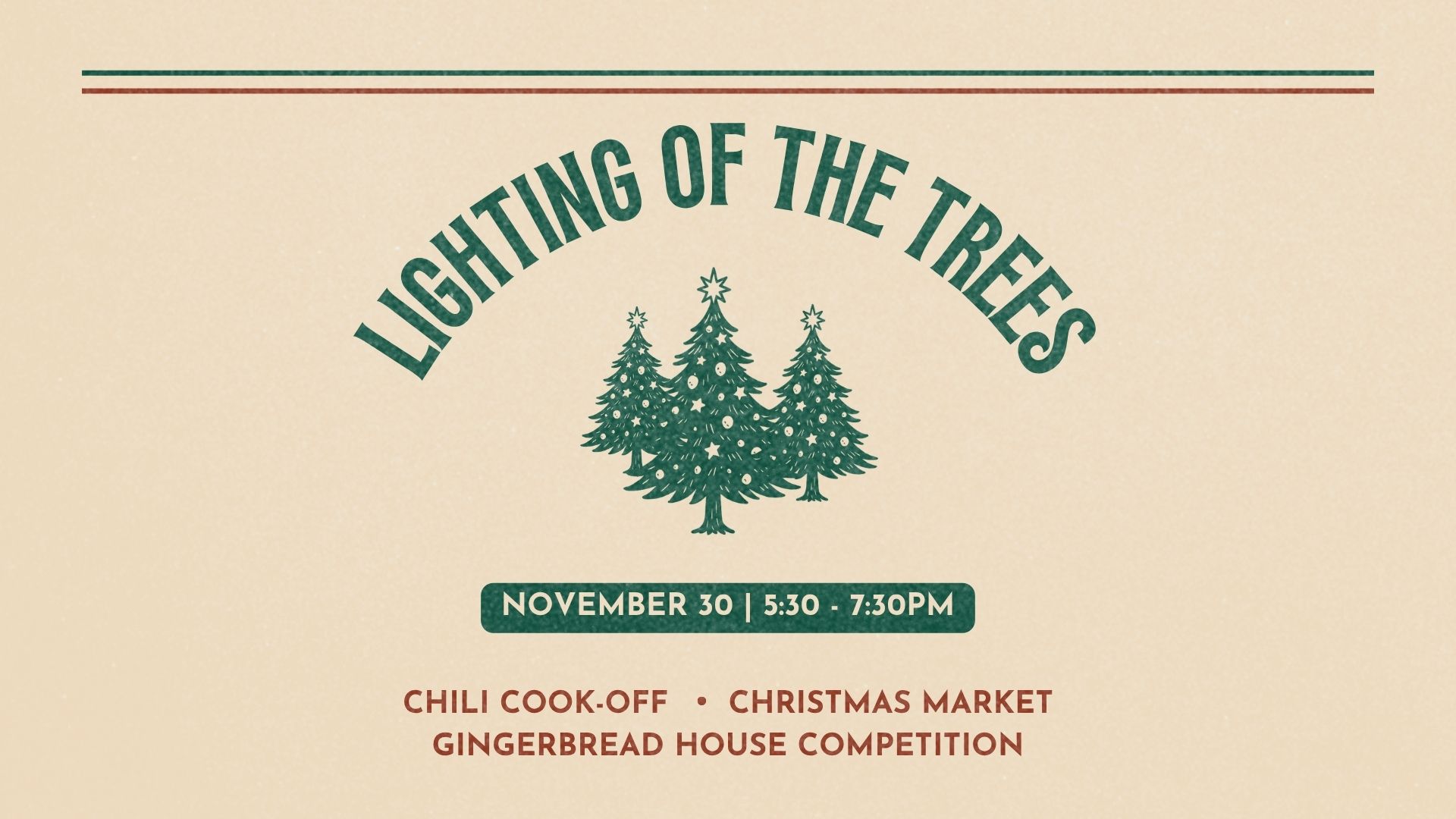 Lighting of the Trees